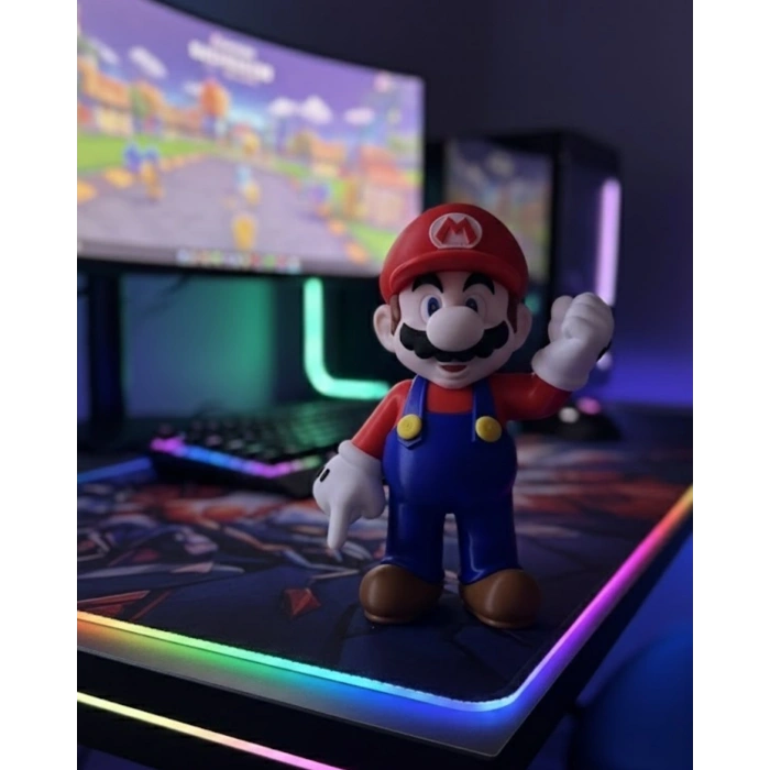 Süper Mario Koleksiyonluk Dekoratif Biblo Oyun Karakter Figürü