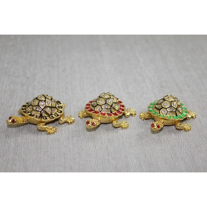 Swaroski Minik Kaplumbağa Figürü Alk3867