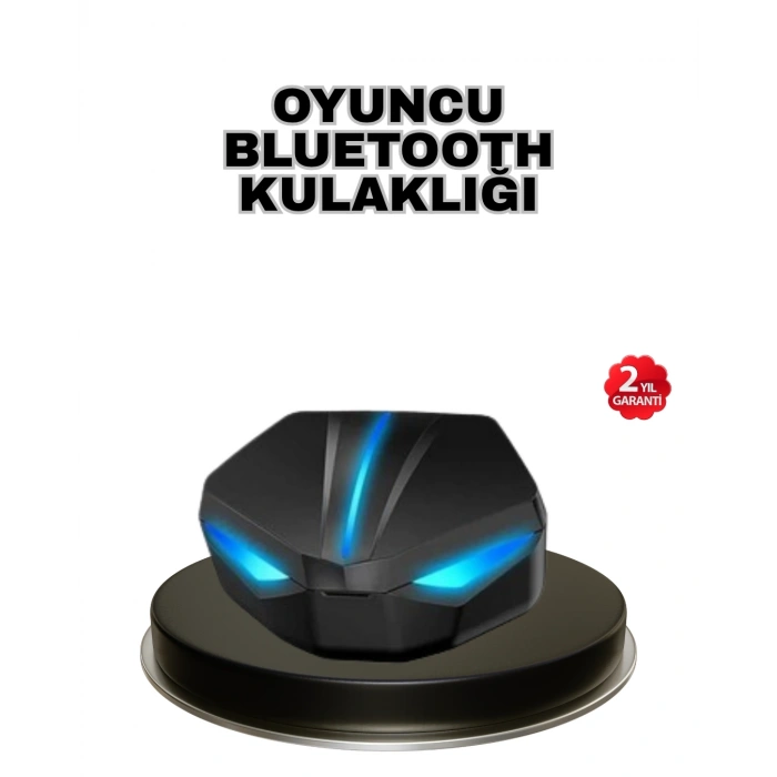 Tam Kablosuz  Kulaklığı 5.0 Bluetooth Led Kontrollü