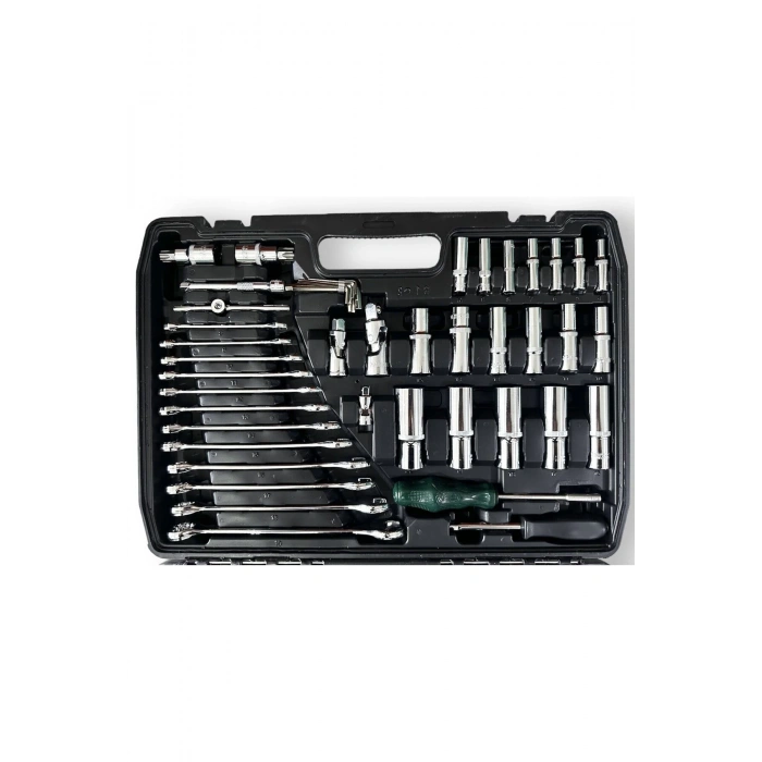 Tam Profesiyonel Germany 72 Diş Eğik Cırcır 216 Parça Lokma Takımı Oto Tamirci Tam Set 1/2-3/8-1/4