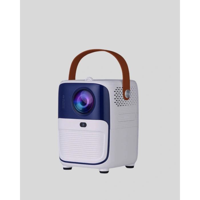 Taşınabilir 1080p Hd Akıllı Projektör – 64gb Dahili Hafıza, 2gb Ram, Uzaktan Kumandalı