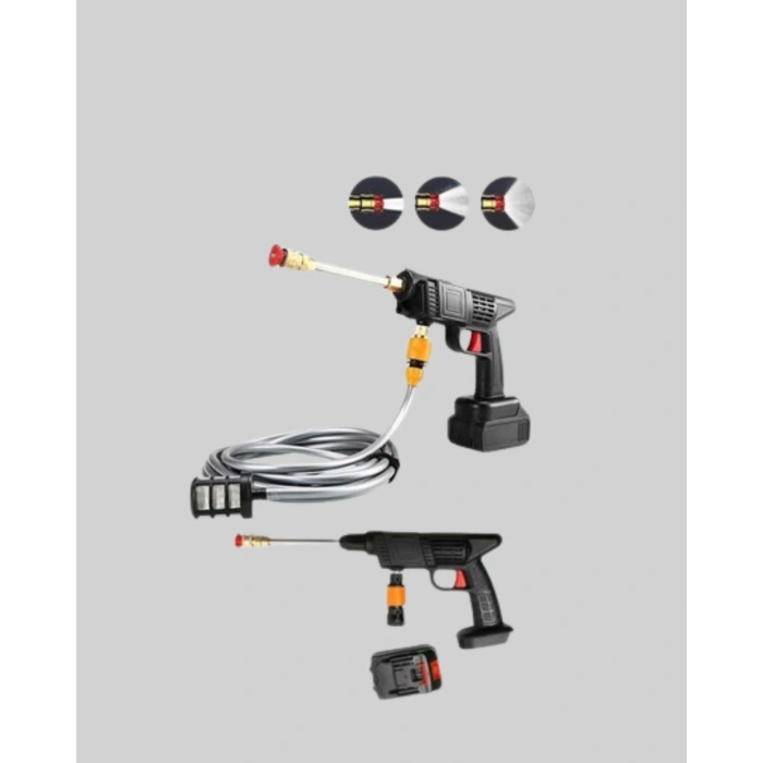 Taşınabilir Akülü Araba Yıkama Makinesi 1.7 Mpa Basınçlı Ve Ergonomik Tasarımlı