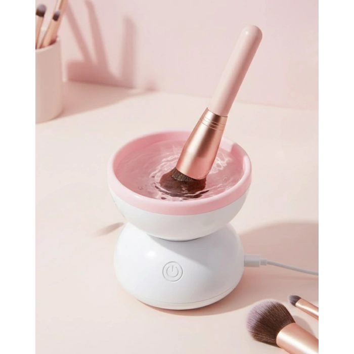 Taşınabilir Elektrikli Makyaj Fırçası Temizleme Ve Kurutma Cihazı