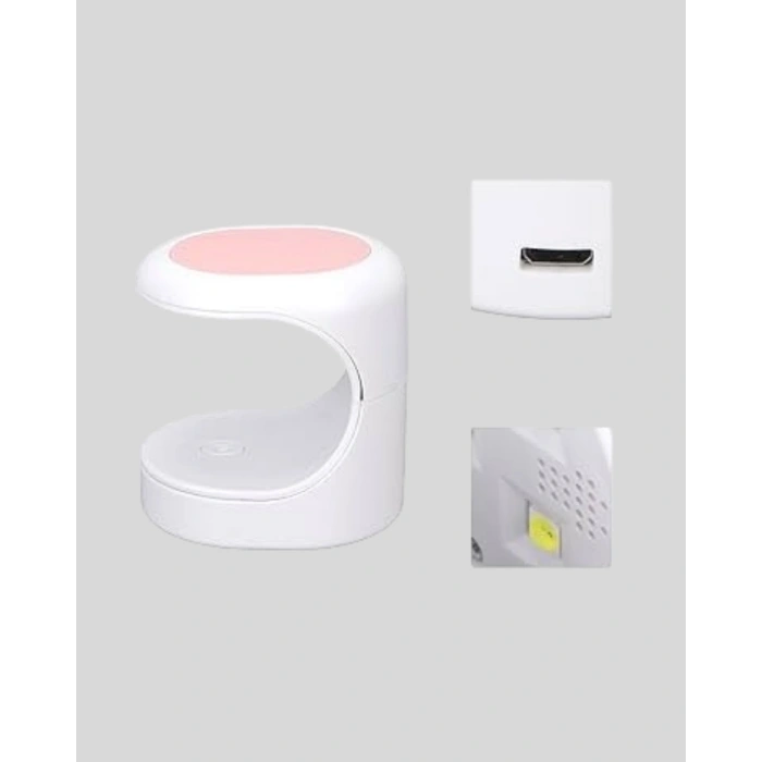 Taşınabilir Mini Oje Kurutma Makinesi 16w Uv Led Hızlı Etkili Kurutucu