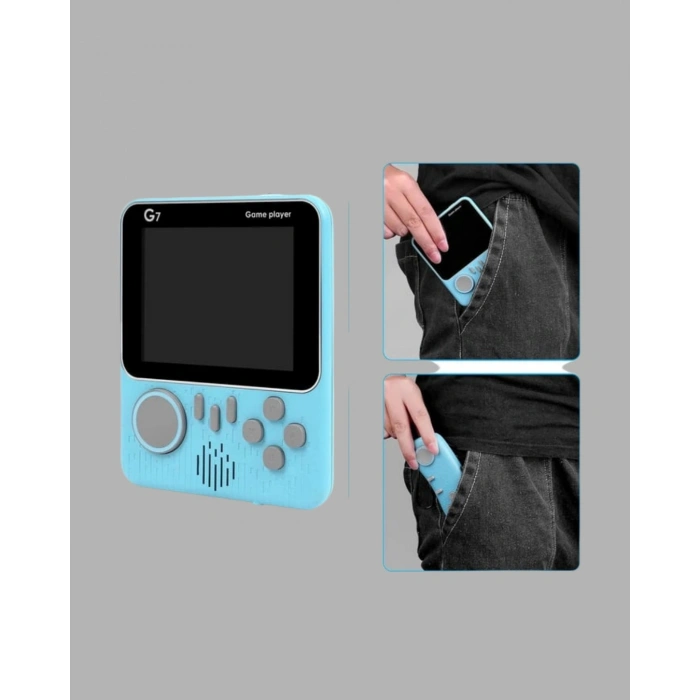 Taşınabilir Retro Oyun Konsolu – 3.5 İnç Lcd, 666 Klasik Oyun, Tv Destekli