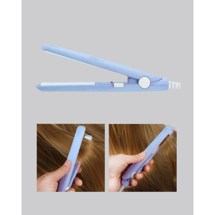 Taşınabilir Seramik Kaplama Mini Saç Düzleştirici – Seyahat Ve Günlük Kullanım İçin İdeal