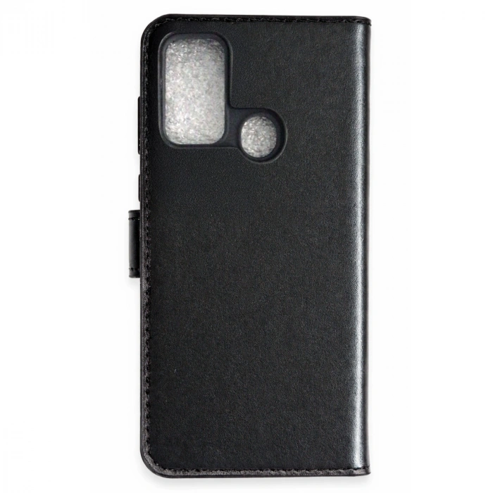 Tecno Spark 7 Trend S Plus Kapaklı Kılıf - Siyah