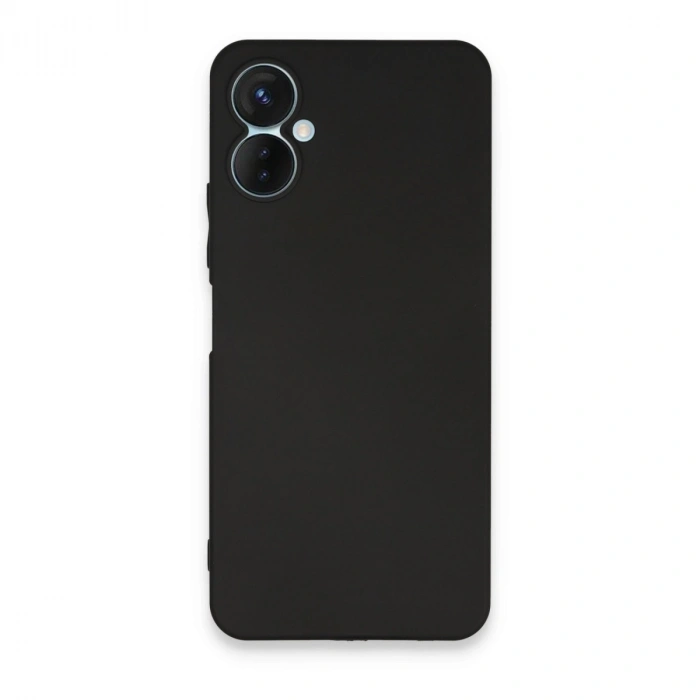 Tecno Spark 9 Pro Kılıf First Silikon - Siyah