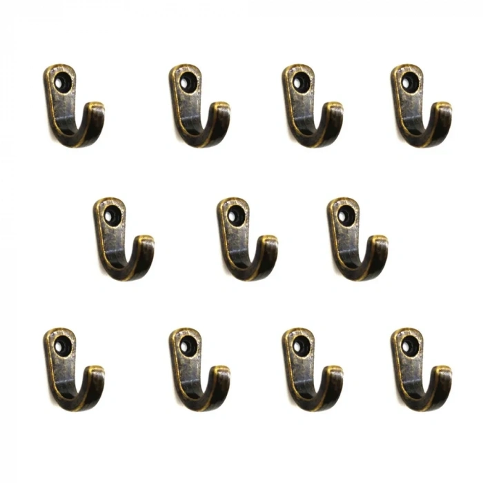 Tekli Bijuteri, Dekor Askısı - Antik, 100 Adet, 10x18x22 Mm