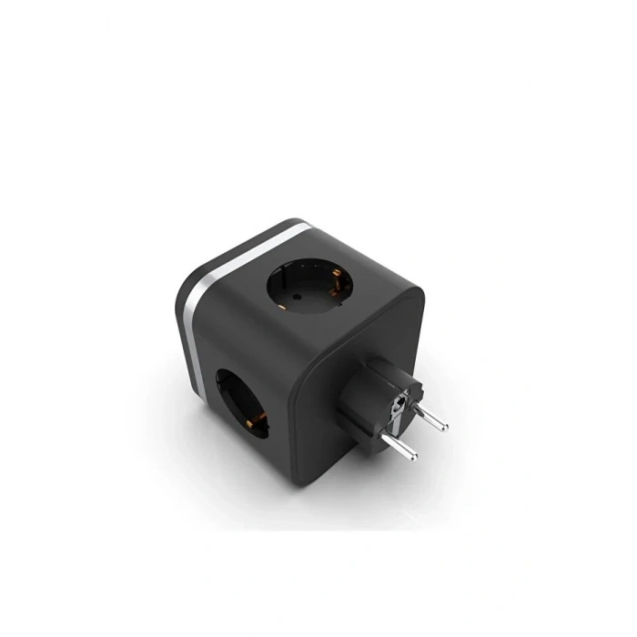 Termal Akım Korumalı Isıya Dayanıklı 3’lü Duvar Tipi Priz 2x Usb 2x Typce 3680 W