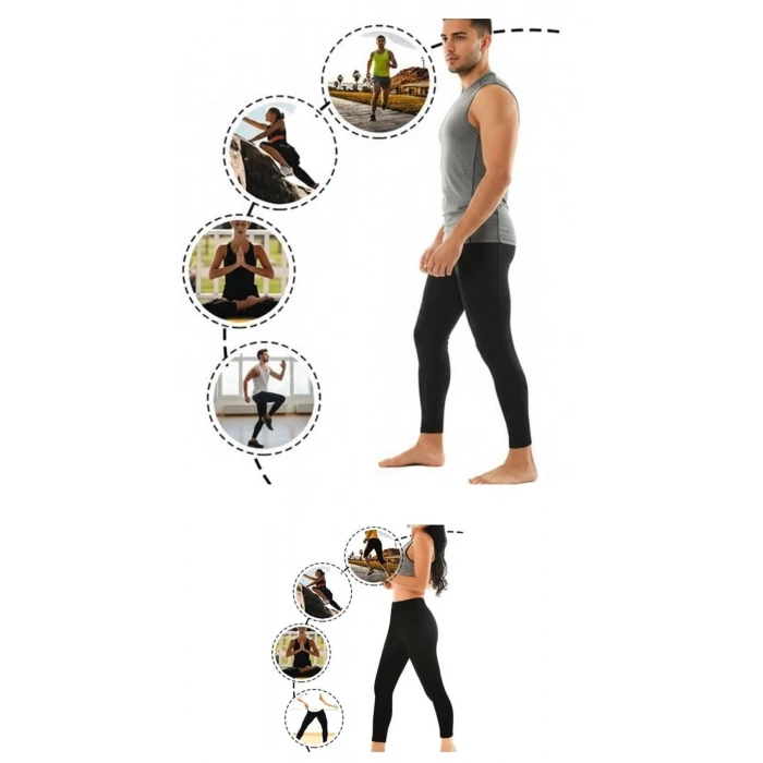 Termal Sauna Erkek Unisex Atlet ( L ) Neotex Terletme Atleti (599)