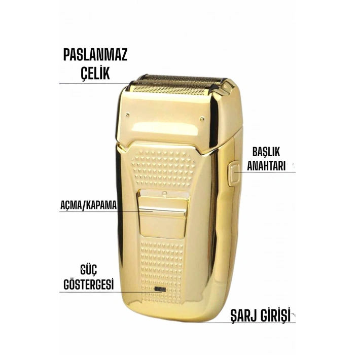 Tıraş Makinesi Sinek Kaydı Saç Sakal Ve Vücut Tıraşına Uygun