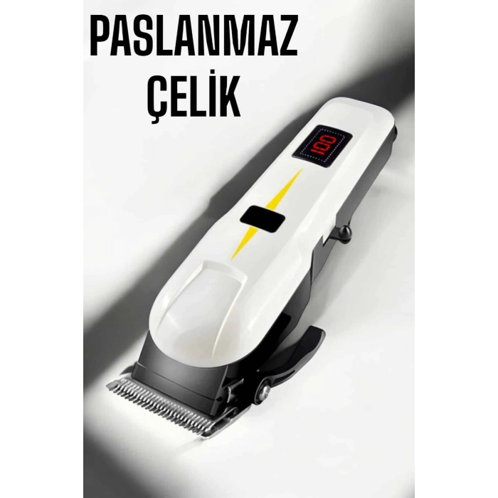 Tıraş Makinesi Uzun Ömürlü Batarya, Keskin Bıçaklar Ve Profesyonel