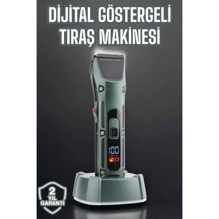 Tıraş Makinesi Uzun Pil Ömrü Şarjlı Günlük Tıraş Makinesi