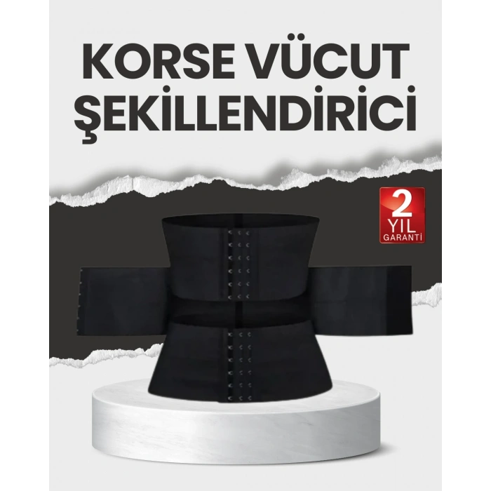 Toparlayıcı Bel Korsesi Nefes Alabilen Elastik
