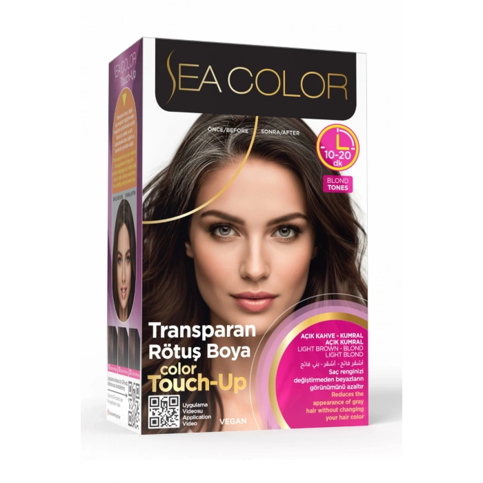 Transparan Rötüş Boyası Açık Kahve Kumral Açık Kumral (599)