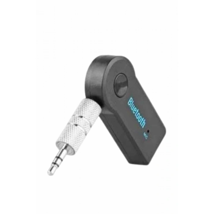Tüm Cihazlara Uyumlu Bluetooth Aux Araç Kiti Siyah