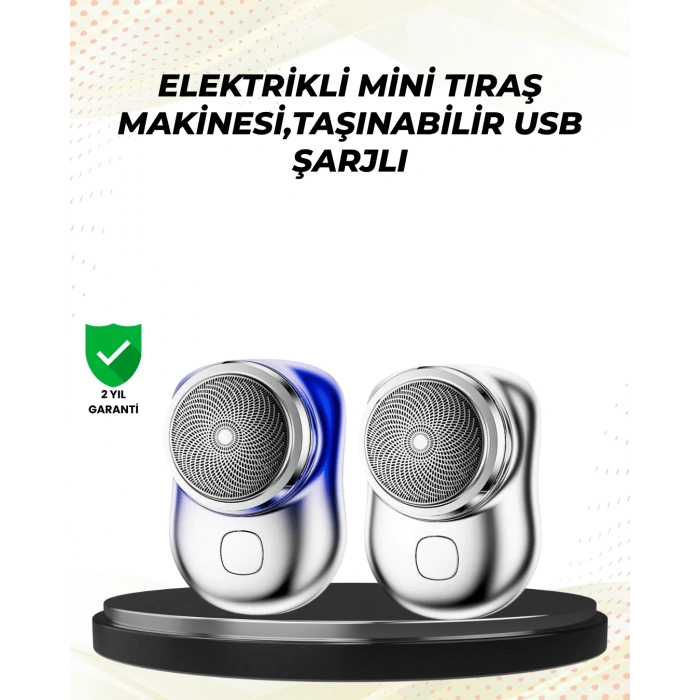 Tüm Vücut Bölgelerinde Kullanılabilen Küçük Boy Tıraş Cihazı