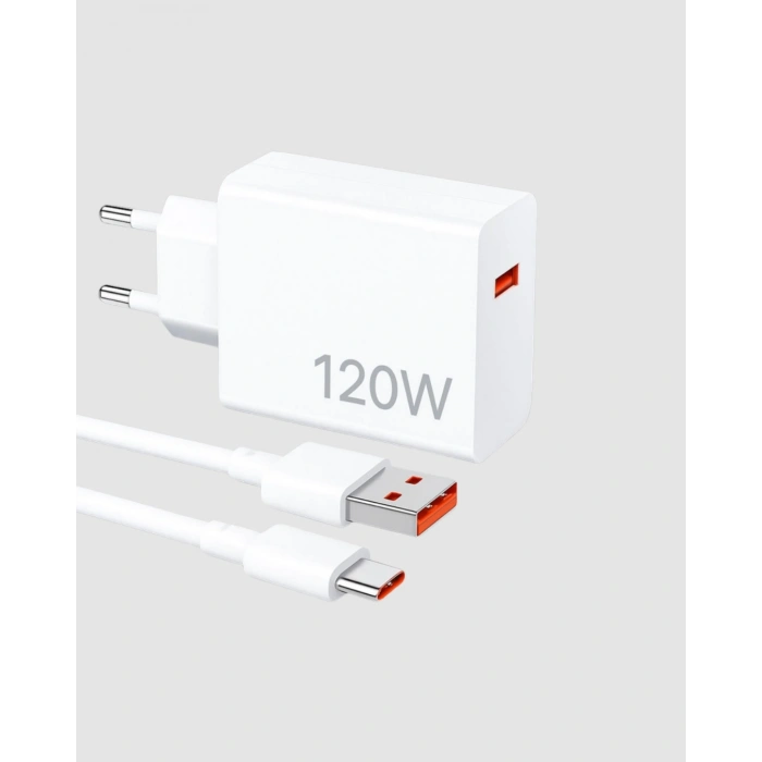 Turbo 120w Hızlı Şarj Cihazı Type-c Kablolu