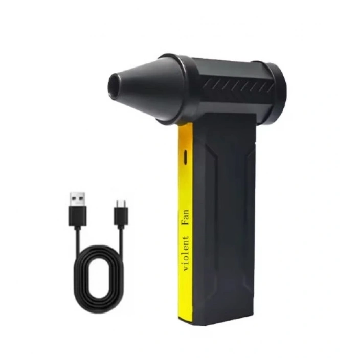 Turbo Jet 160000rpm Şarjlı Turbo Jet Şiddetli Fan Yüksek Hızlı Güçlü Hava Üfleyici Araç Süpürgesi