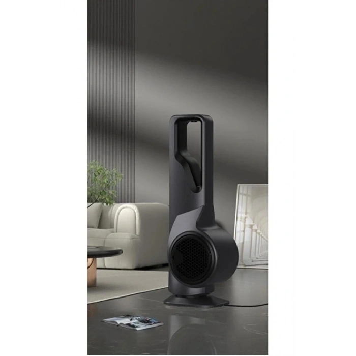 Turbo Smart Akıllı Fan Led Ekranlı Kumandalı 90° Hareketli Serinletici Soğutucu Kule Tipi Vantilatör