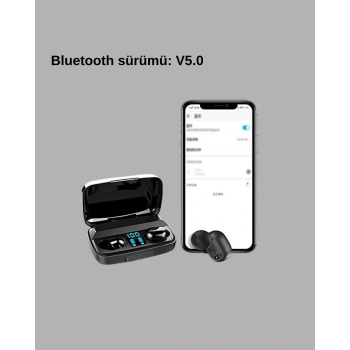 Tws A10s Bluetooth 5.0 Kulaklık – Yüksek Ses Kalitesi, Ergonomik, Uzun Pil Ömürlü