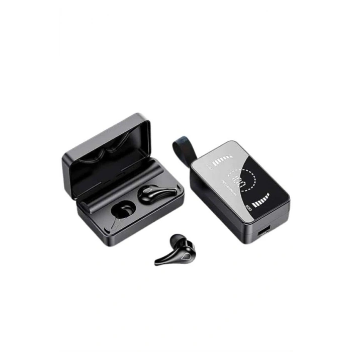 Tws Bluetooth Kulaklık Aynalı Kulaklık Dijital Göstergeli Dokunmatik Kontrol