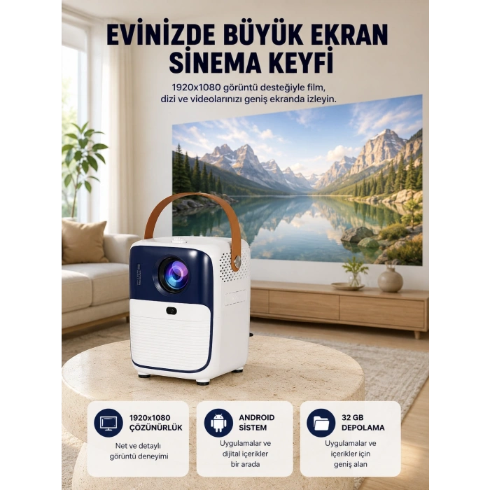Ultra Hd Android Tv Kutusu 32gb Depolama Usb Hdmı Fan Sistemli Yeni Nesil