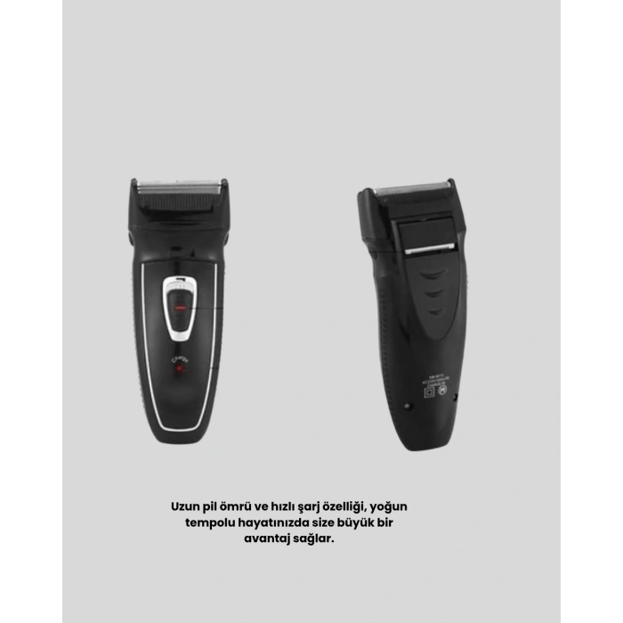 Unisex Şarjlı Saç Ve Sakal Kesme Makinesi – Sessiz Motor, 1–12 Mm Ayarlanabilir Başlık