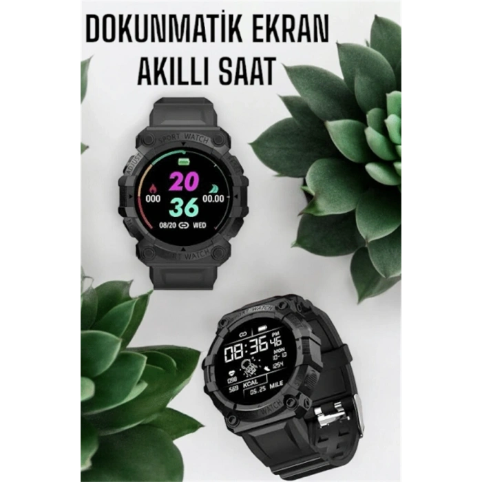 Unisex Tasarımıyla Klasik Ve Spor Kombinlere Uygun Akıllı Saat