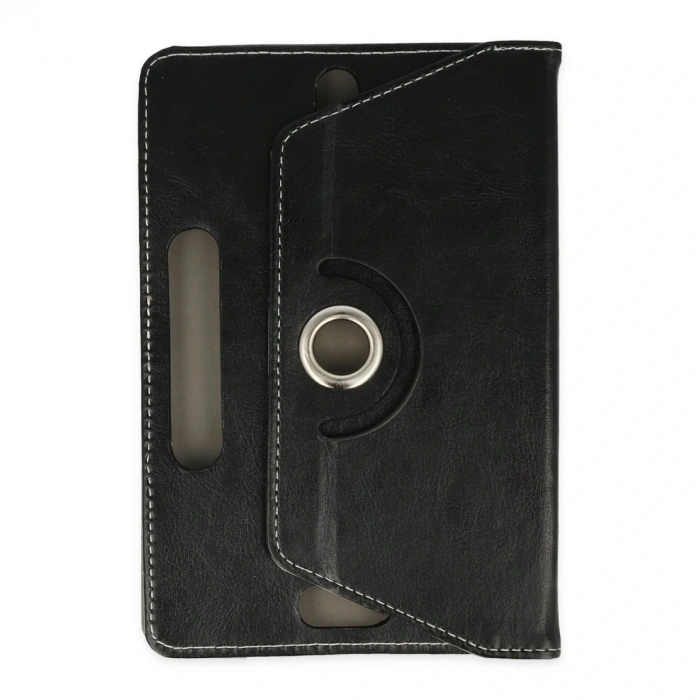 Universal 7 Kılıf 360 Tablet Deri Kılıf - Siyah