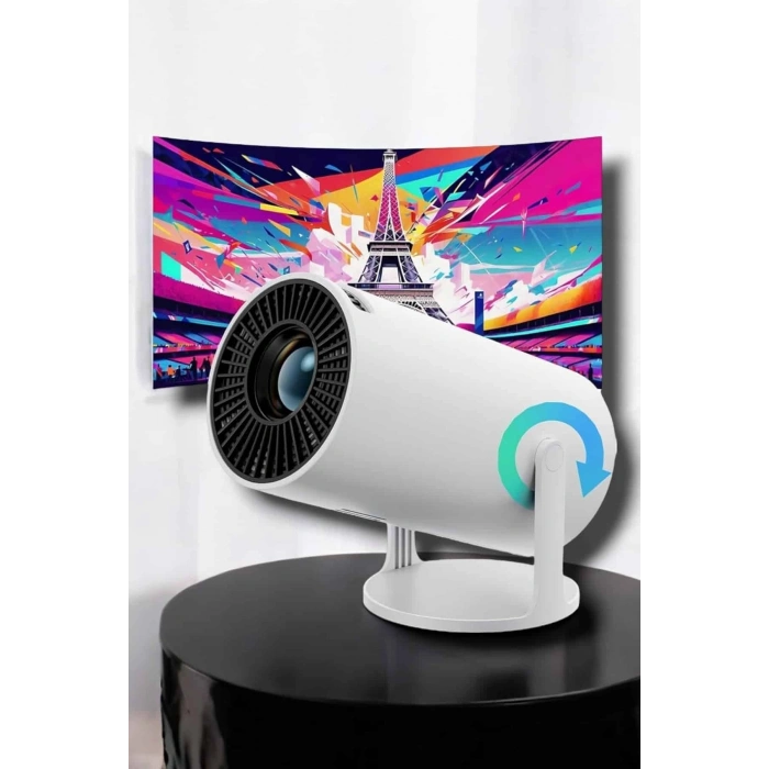 Usb Ve Kablosuz Bağlantı Özellikli 5000 Saat Ampul Ömürlü Projeksiyon