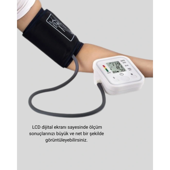 Üst Koldan Ölçüm Dijital Tansiyon Aleti – Ihb Aritmi Uyarılı Ve Çift Hafızalı