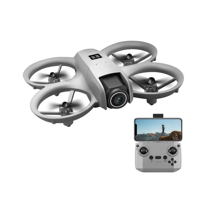 Uzaktan Kumandalı Mini Drone Hd Kamera Işıklı Tasarım