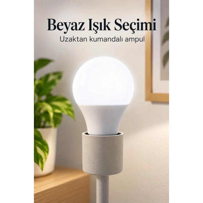Uzaktan Kumandalı Rgb Led Ampul