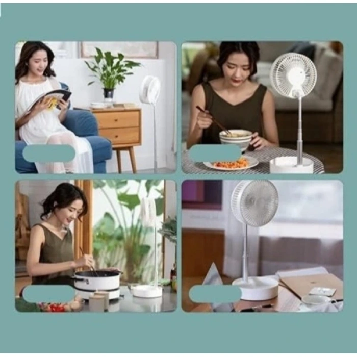 Uzaktan Kumandalı Usb Mini Masaüstü Fan