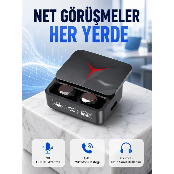 Uzun Pil Ömürlü Bluetooth Kulaklık – Spor Ve Günlük Kullanım İçin Uygun Yeni Nesil