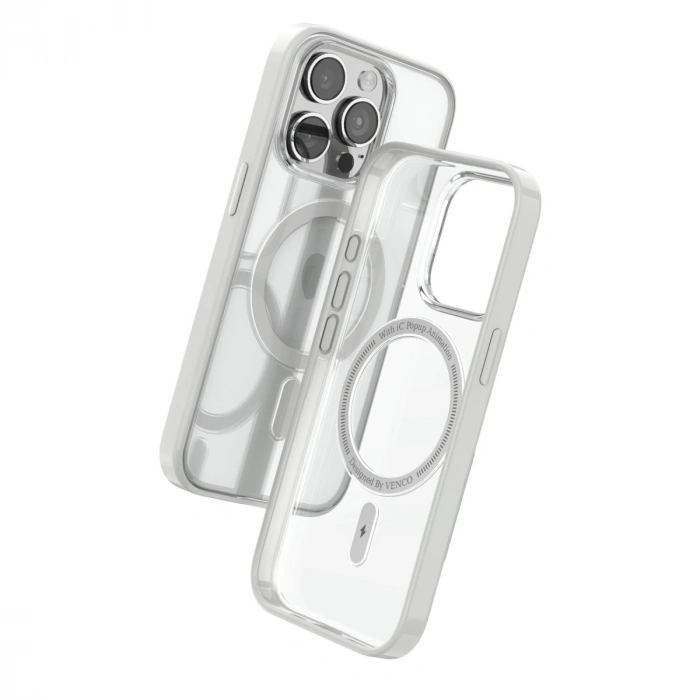 Venco Apple İphone 15 Pro Max Joly Magsafe Kapak - Beyaz