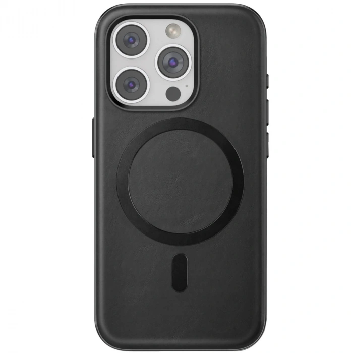 Venco Apple İphone 15 Pro Puskas Magsafe Kapak - Siyah