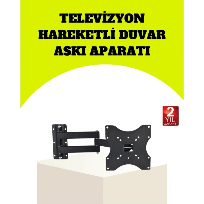 Vesa Uyumlu Hareketli Tv Askı Atı Kolay Montaj