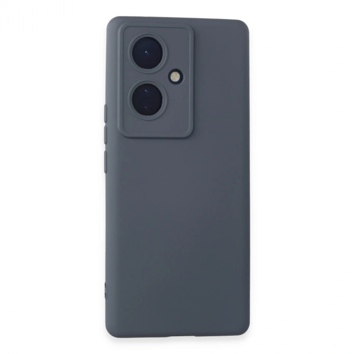 Vivo V29 Lite Kılıf Nano İçi Kadife Silikon - Gri