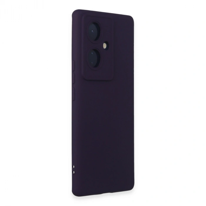 Vivo V29 Lite Kılıf Nano İçi Kadife Silikon - Mor