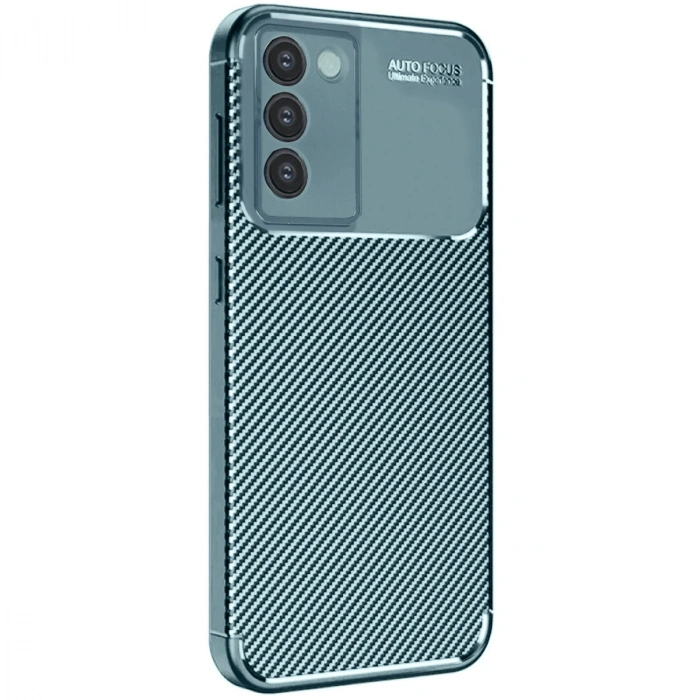 Vivo V30 Lite 4g Kılıf Auto Focus Karbon Kapak - Koyu Yeşil