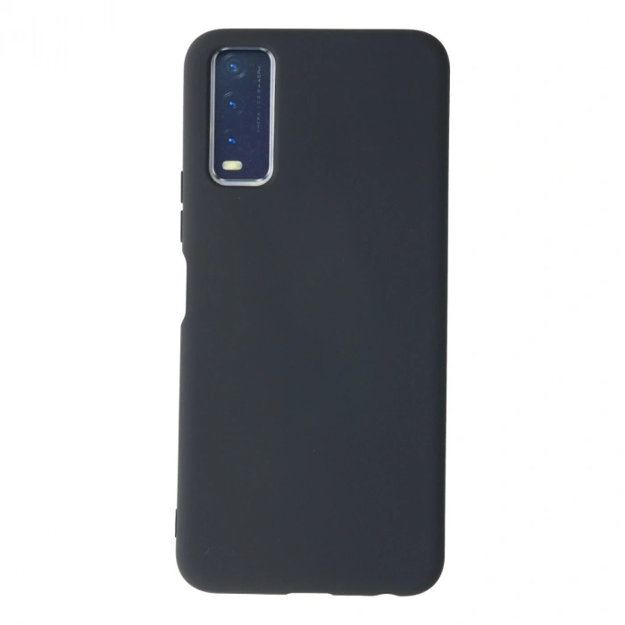 Vivo Y11s Kılıf Nano İçi Kadife Silikon - Gri