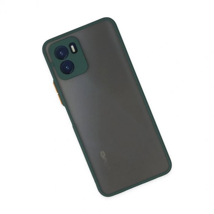 Vivo Y15s Kılıf Montreal Silikon Kapak - Yeşil