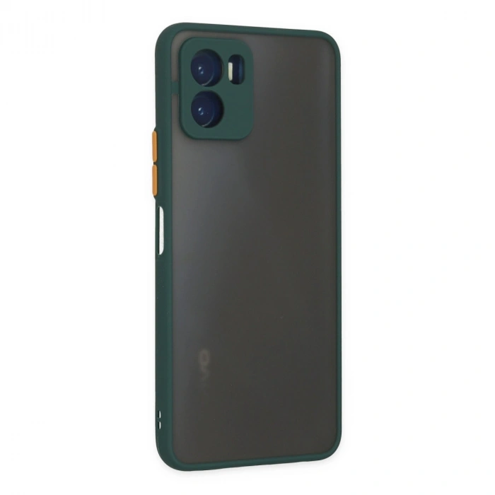 Vivo Y15s Kılıf Montreal Silikon Kapak - Yeşil