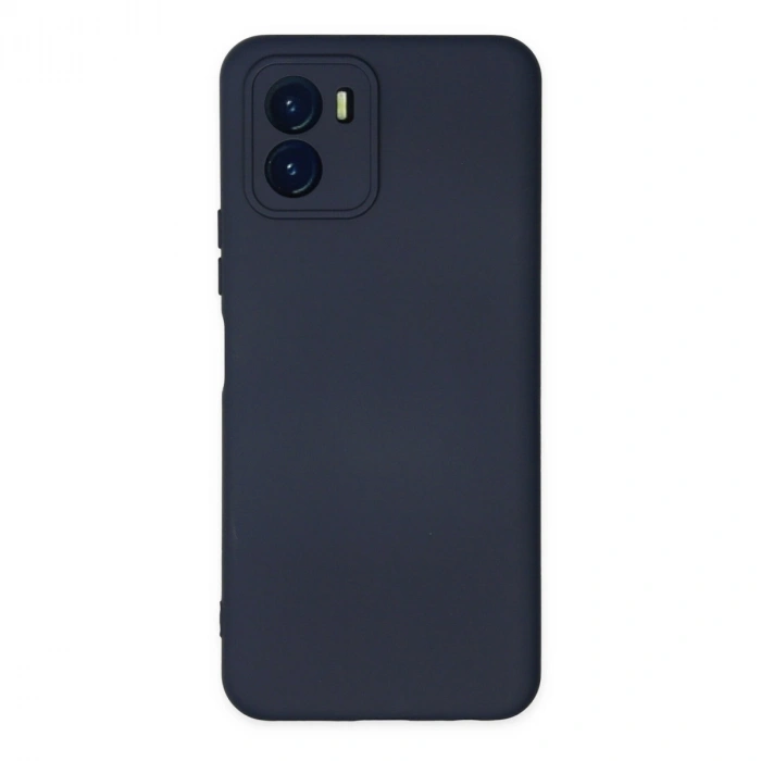 Vivo Y15s Kılıf Nano İçi Kadife Silikon - Lacivert