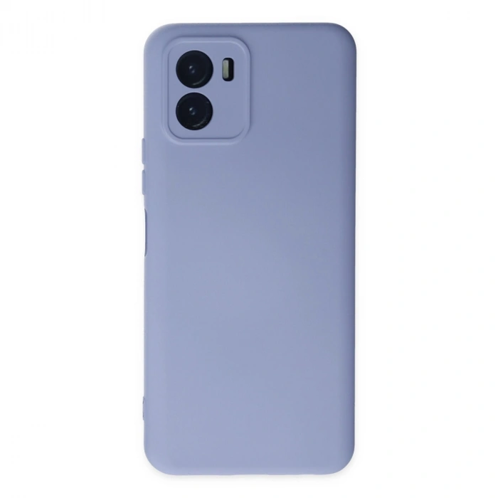 Vivo Y15s Kılıf Nano İçi Kadife Silikon - Lila