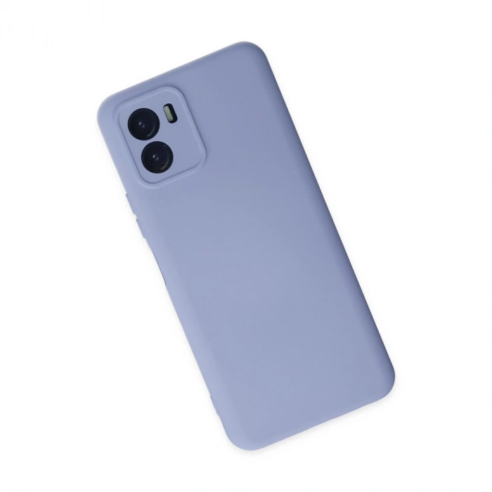 Vivo Y15s Kılıf Nano İçi Kadife Silikon - Lila