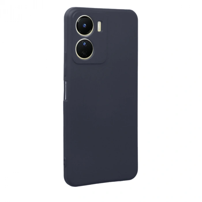Vivo Y16 Kılıf First Silikon - Lacivert